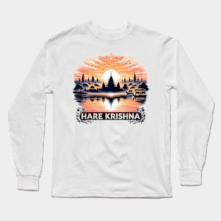 Vrindavan Hare Krishna Long Sleeve T-Shirt